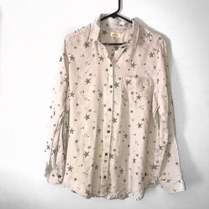 NWT Large Gray Hollister Flannel